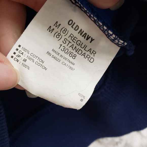 💕 Old Navy striped Sweatshirt Size M - Picture 2 of 9